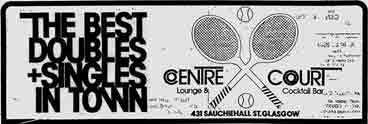 Centre Court advert 1979